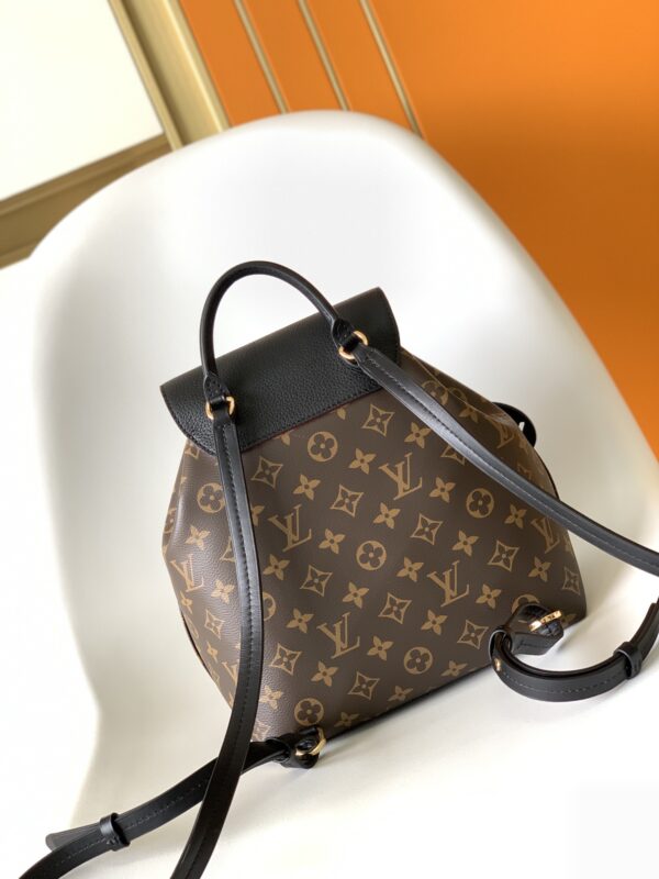 Louis Vuitton Montsouris Small Backpack - Black - Image 4
