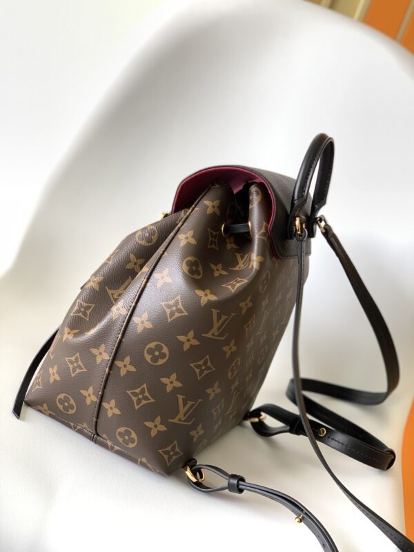 Louis Vuitton Montsouris Small Backpack - Black - Image 5