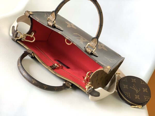 Louis Vuitton OnTheGo Medium Hand Bag - Brown - Image 3