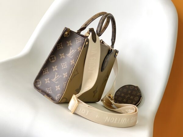 Louis Vuitton OnTheGo Medium Hand Bag - Brown - Image 5