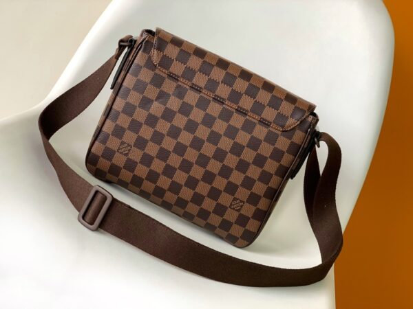 Louis Vuitton Grid District Small Handbag - Brown - Image 4