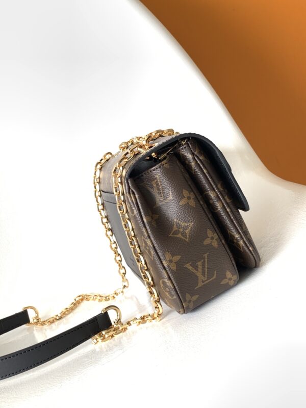 Louis Vuitton Marceau Chain Bag - Black - Image 5
