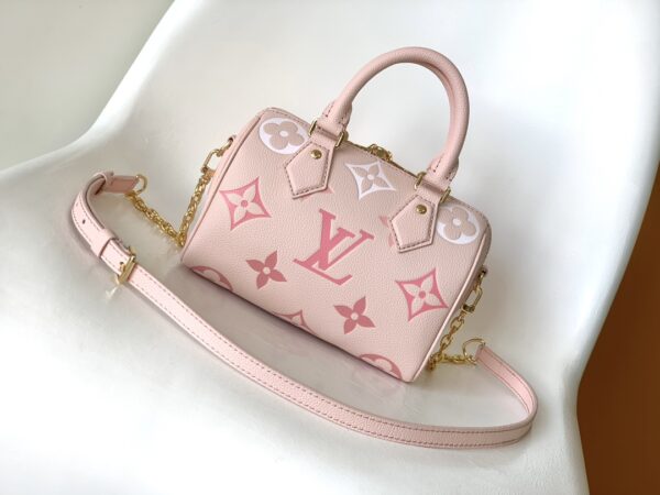 Louis Vuitton Monogram Empreinte Dégradé Series Handbag - Pink - Image 4