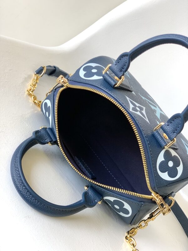 Louis Vuitton Monogram Empreinte Dégradé Series Handbag - Blue - Image 2