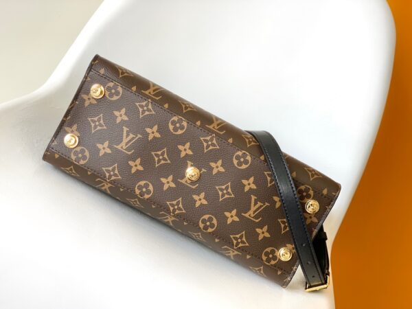 Louis Vuitton Medium On My Side Monogram Handbag - Brown - Image 3