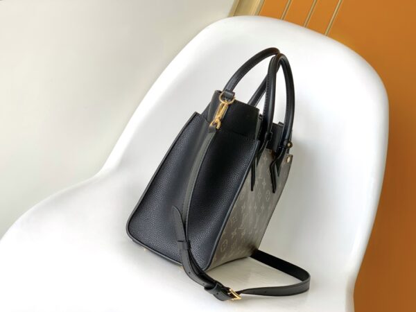 Louis Vuitton Medium On My Side Monogram Handbag - Brown - Image 4