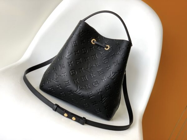 Louis Vuitton NéoNoé Medium Bucket Bag - Black - Image 4