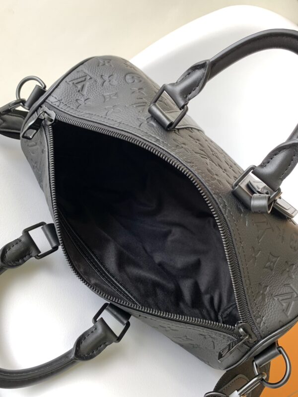 Louis Vuitton Keepall Bandoulière 35 Handbag - Black - Image 2