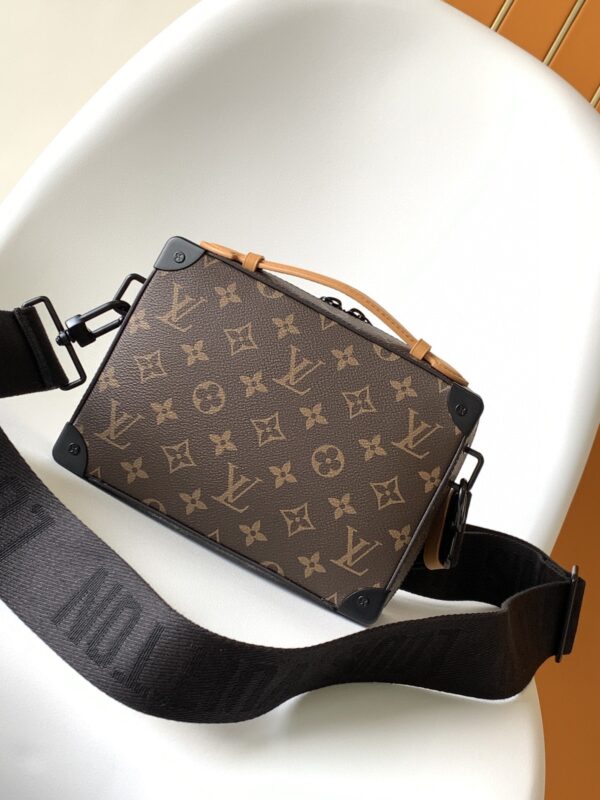 Louis Vuitton Monogram Macassar Soft Trunk Handbag - Image 4