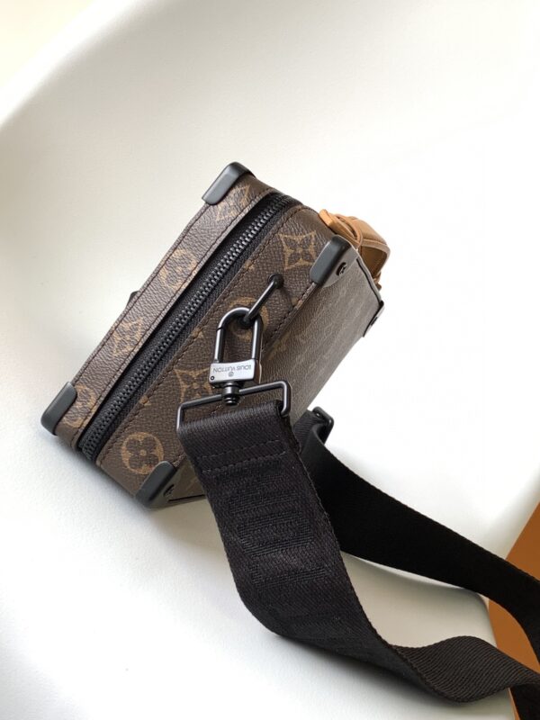 Louis Vuitton Monogram Macassar Soft Trunk Handbag - Image 5