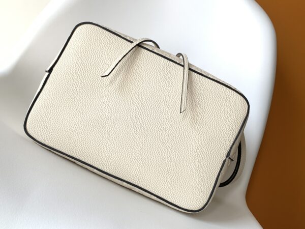 Louis Vuitton NéoNoé Medium Bucket Bag - White - Image 3