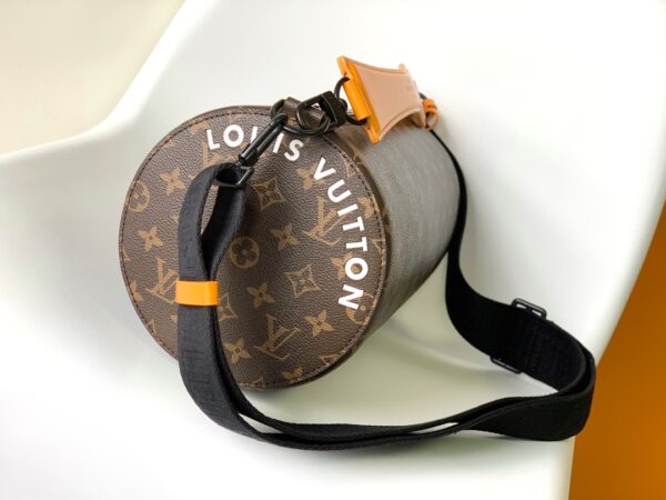 Louis Vuitton Monogram Single Soft Polochon Handbag - Image 5