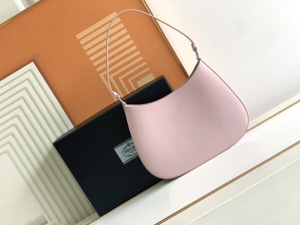 Prada Hobo Underarm Bag - Light Pink - Image 5