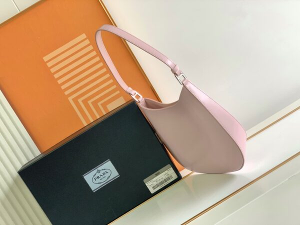Prada Hobo Underarm Bag - Light Pink - Image 4
