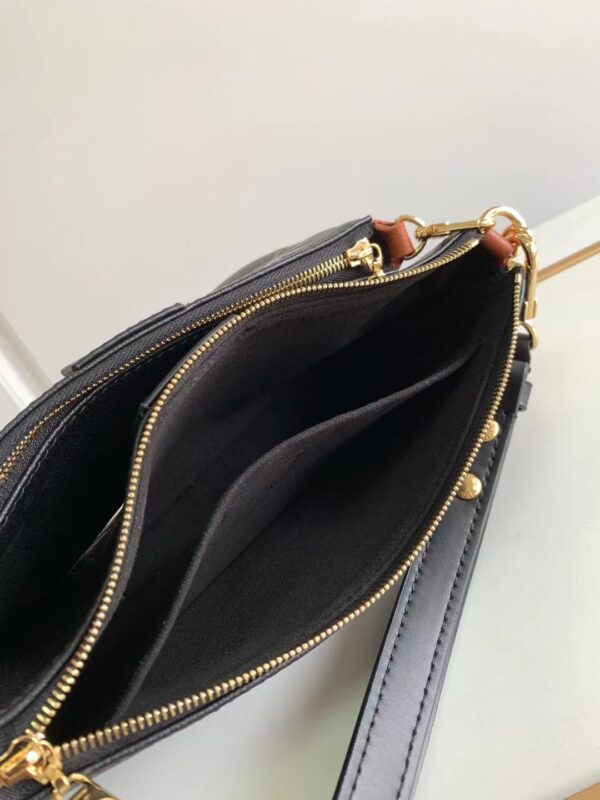 Louis Vuitton Multi Pochette Accessoires Handbag - Black - Image 3