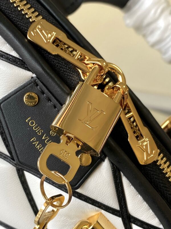 Louis Vuitton Gradient Nicolas Ghesquiere Handbag - Black White - Image 2