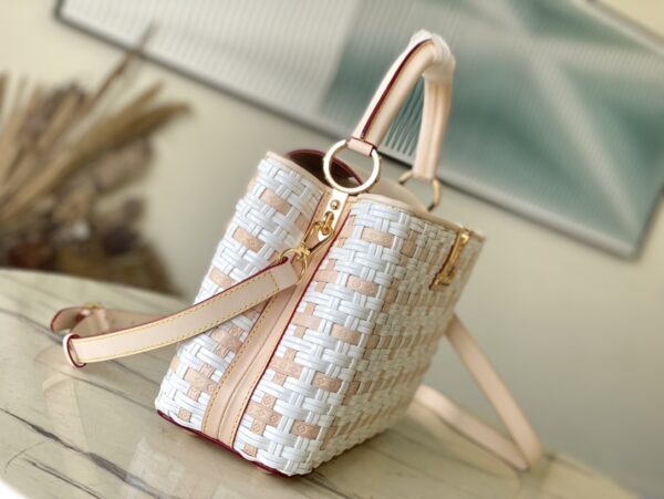 Louis Vuitton Heavenly Capucines Large Handbag - White - Image 3
