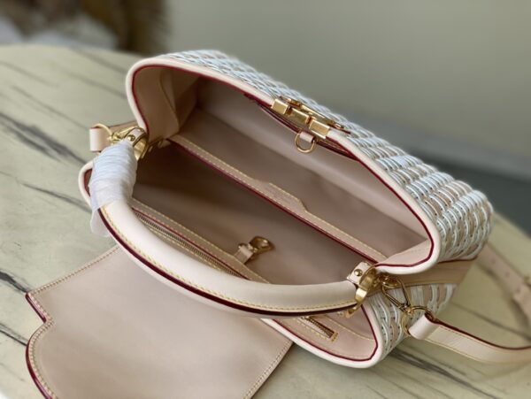 Louis Vuitton Heavenly Capucines Large Handbag - White - Image 5