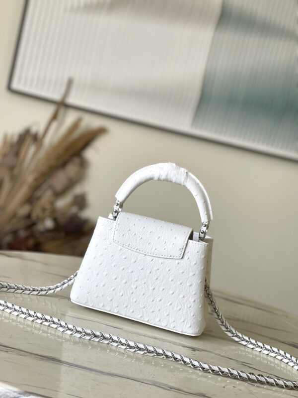 Louis Vuitton Noble Crocodile  White Super Small Handbag - Image 2