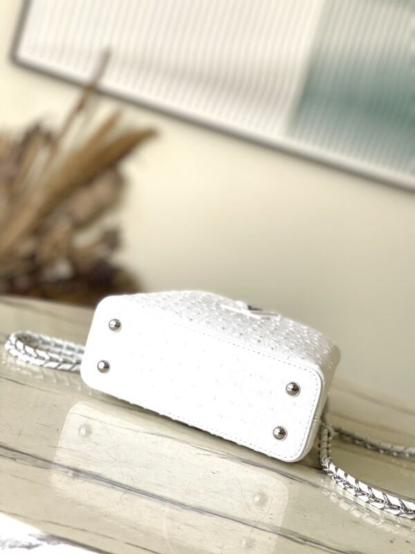 Louis Vuitton Noble Crocodile  White Super Small Handbag - Image 3