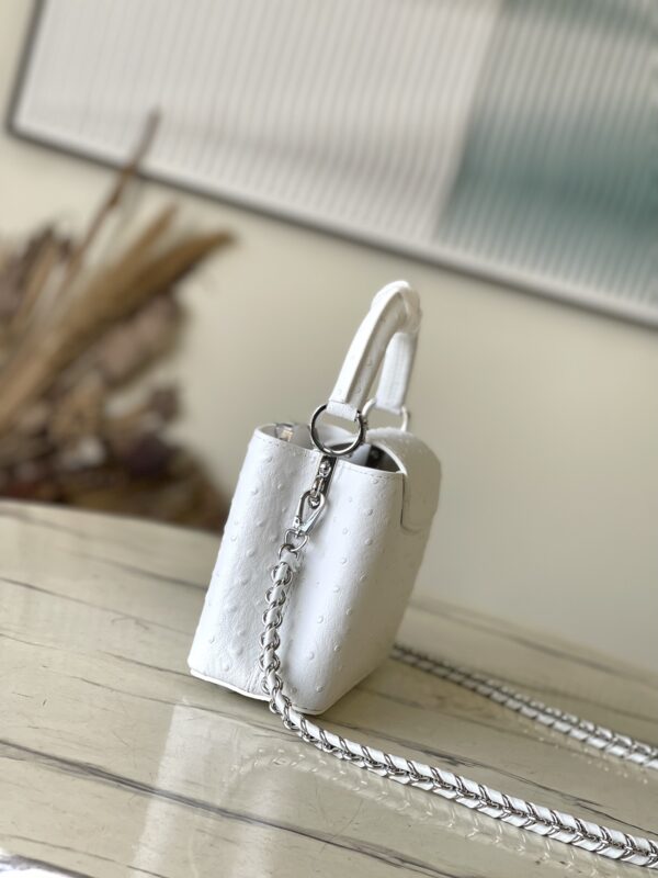 Louis Vuitton Noble Crocodile  White Super Small Handbag - Image 4