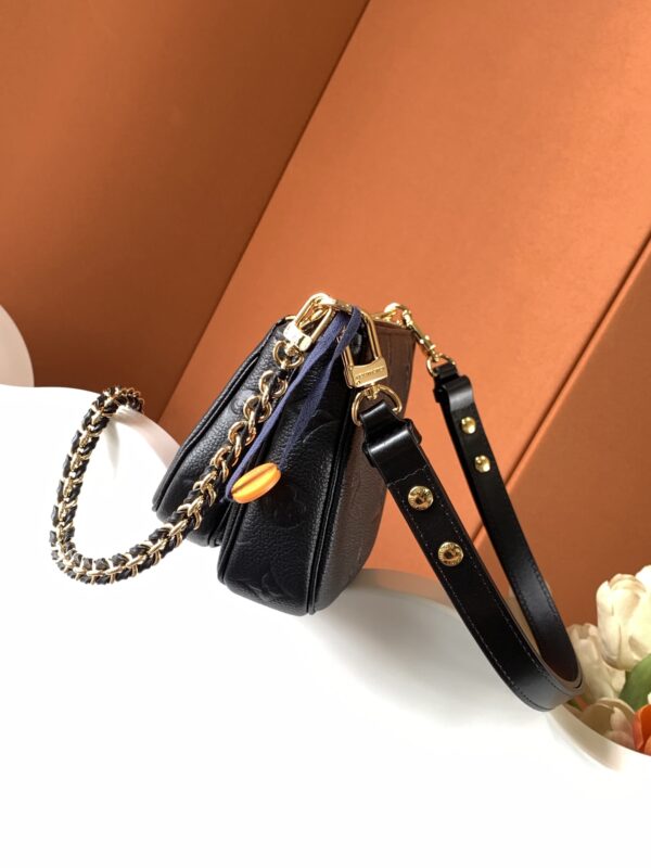 Louis Vuitton Multi Patochette Accessoires Crossbody Bag - Black - Image 5